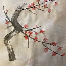 Mój projekt z kursu: Wprowadzenie do malarstwa sumi-e. Un proyecto de Ilustración con tinta, Ilustración tradicional, Bellas Artes, Pintura y Dibujo de Iwona Ciach - 07.12.2022