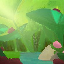 My project for course: Atmospheric Scenes in Procreate: Paint with Color and Light. Un progetto di Illustrazione digitale e Illustrazione tradizionale di - - - 30.09.2022
