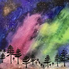 Meu projeto do curso: Técnicas modernas de aquarela Ein Projekt aus dem Bereich Traditionelle Illustration, Bildende Künste, Malerei und Aquarellmalerei von Maria Cristina Pires de Brum - 10.10.2022