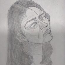 Mi proyecto del curso: Técnicas de dibujo a lápiz para retratos mediante planos. Fine Arts, Sketching, Drawing, Portrait Drawing, Realistic Drawing, and Artistic Drawing project by LUIS ALONSO MARTINEZ HERNANDEZ - 10.01.2022