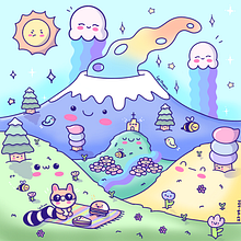 Mi proyecto del curso: Diseño de mundos kawaii: Atlixco Kawaii. Projekt z dziedziny Projektowanie postaci, Ilustracja c, frowa i Manga użytkownika Lyn Oropeza - 01.10.2022