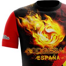 Selección Española de Dodgeball. Un progetto di Design, Stampa tessile, Tintura tessile e Product design di Raul Marcos Giménez Robres - 01.10.2022