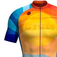 Equipaciones de ciclismo.. Un progetto di Design, Stampa tessile, Tintura tessile e Product design di Raul Marcos Giménez Robres - 01.10.2022