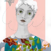 Mi proyecto del curso: Retrato con lápiz, técnicas de color y Photoshop. Un proyecto de Ilustración tradicional, Bellas Artes, Dibujo a lápiz, Dibujo, Ilustración digital y Dibujo de Retrato de Regina Matarí - 01.10.2022