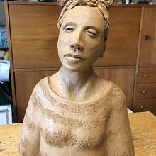 Eine 6er Gruppe.... Un proyecto de Escultura y Bellas Artes de Ute Schönerstedt - 02.10.2022