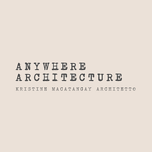 AnywhereArchitectureStudio. Un progetto di Br, ing, Br, identit, Architettura, Architettura d'interni, Interior design e Marketing di Kristine Macatangay - 01.08.2022