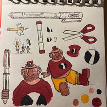 My project for course: The Art of Sketching: Transform Your Doodles into Art. Traditional illustration, Pencil Drawing, Drawing, and Sketchbook project by martinajz558 - 10.02.2022