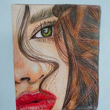 Meu projeto do curso: Retrato realista com lápis de cor. Projekt z dziedziny Trad, c, jna ilustracja,  Sztuki piękne, R, sunek ołówkiem,  R, sunek, Portret, R, sunek realist, czn,  R, sunek art, st, czn, R i sowanie kredkami użytkownika Cristina Colato - 02.10.2022