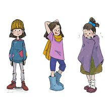 My project for course: Drawing Appealing Characters with Personality. Un proyecto de Diseño de personajes, Bocetado, Dibujo, Stor, telling, Stor, board, Dibujo artístico y Narrativa de Kayla Thornquist - 02.10.2022