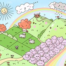 My project for course: Designing Kawaii Worlds: Spread Joy Through Illustration. Character Design, Digital Illustration, and Manga project by Polina Lutseva - 09.30.2022