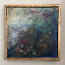Gilded tray frame for Arietta Chandris wax artwork. Un progetto di Falegnameria  di Annika McSeveny (Antika) - 26.08.2021