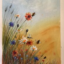 My project for course: Illustrating the Natural World with Watercolor and Charcoal. Traditional illustration, Painting, Naturalistic Illustration, and Fine Arts project by Jenny Foreman - 10.04.2022