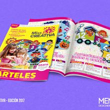 Revista Miss Creativa - Edición 2017. Editorial Design project by bryan_mendoza - 02.27.2017