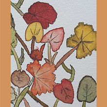 Autmun Season. Pintura em aquarela projeto de Maria Gomes - 09.09.2022
