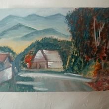 Mi proyecto del curso: Pintura al óleo de paisajes: explora la luz. Un proyecto de Ilustración tradicional, Bellas Artes, Dibujo a lápiz, Pintura al óleo e Ilustración naturalista				 de Sandra Isabel Sarmiento Rios - 04.10.2022