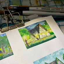 My project for course: Watercolor Travel Journal. Un progetto di Illustrazione tradizionale, Pittura ad acquerello, Illustrazione architettonica e Sketchbook di b_s - 04.10.2022
