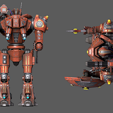 Some 3D work of mine, an old crypt and Mech. Ein Projekt aus dem Bereich 3D und Spieldesign von gabriel_rudner - 05.10.2022