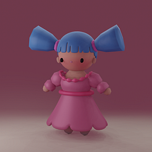 Tamalin, un proyecto del curso: Creación de personajes kawaii en 3D con Blender . Un proyecto de Ilustración tradicional, Diseño de personajes, Ilustración digital, Modelado 3D y Manga de Luna Yahaira Isaza Morales - 05.10.2022