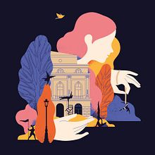 EnClave de Calle Festival. Traditional illustration, Animation, and Advertising project by Sandra Rilova - 09.10.2022