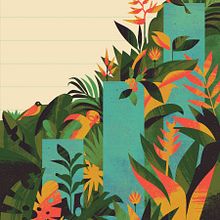 O PIB verde. Traditional illustration project by Rafael Nobre - 10.05.2022