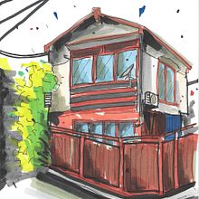 Drugi szkic. Traditional illustration, Street Art, Fine Arts, and Drawing project by Marcin Ostrowski - 10.05.2022