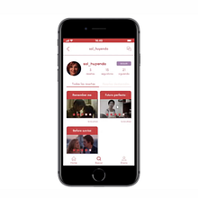 Diseño UX-UI para app de reseñas audiovisuales. Un progetto di UX / UI di Florencia Pennella - 23.04.2022