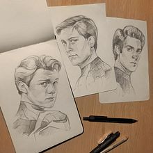 Every Spider-Man🕸️ "No Way Home". Traditional illustration, Character Design, Pencil Drawing, Drawing, Portrait Drawing, Sketchbook, Realistic Drawing, and Artistic Drawing project by Anaïs Gonzalez - 01.04.2022