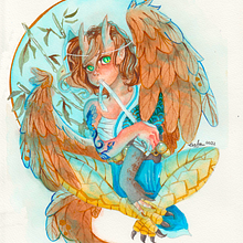 Mon projet du cours :  Illustration de contes de fées à l'aquarelle. Traditional illustration, Painting, Drawing, Digital Illustration, and Watercolor Painting project by cepha - 10.05.2022