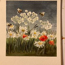 My project for course: Illustrating the Natural World with Watercolor and Charcoal. Traditional illustration, Painting, and Naturalistic Illustration project by Liz - 10.05.2022