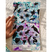 Mi proyecto del curso: Ilustración creativa: juega con materiales inesperados . Un proyecto de Ilustración tradicional, Bellas Artes, Pintura, Creatividad y Sketchbook de Andrea Angeles Pérez - 06.10.2022