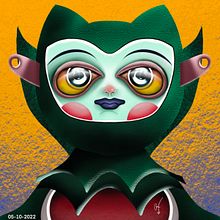 My project for course: Digital Illustration with Procreate. Un progetto di Illustrazione tradizionale, Disegno, Illustrazione digitale e Disegno digitale di Wendy Van Gool - 05.10.2022