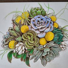 bouquet. Un progetto di Illustrazione tradizionale di nthouveny - 06.10.2022