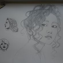 My project for course: Portrait Sketchbooking: Explore the Human Face. Projekt z dziedziny Sketching,  R, sunek, Portret,  R, sunek art, st, czn i Sketchbook użytkownika josalyn jelte - 01.10.2022