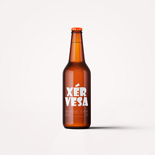 Xér vesa | Packaging de cerveza. Een project van Packaging, Naming, Logo-ontwerp, Grafisch ontwerp, Creativiteit y Ontwerp van Alba Rubio Campillo - 07.10.2022