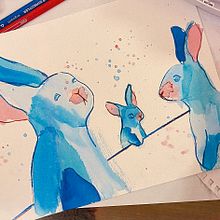 Creative Watercolor Sketching. Traditional illustration, Sketching, Creativit, Drawing, Watercolor Painting, and Sketchbook project by Buse Ergül Kargı - 10.03.2022