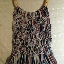 Mi proyecto del curso: Diseño y elaboración de bolsos en macramé. Een project van  Ontwerp, Ontwerp van accessoires, Craft, Naaiwerk, Textiel, Macramé y Textielontwerp van ojosdeperroazul1973 - 06.10.2022