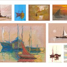 MARINHAS. Fine Arts project by Paulo Antonio Cheriff dos Santos - 10.08.2022