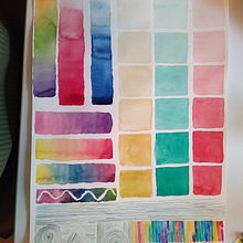 My project for course: Modern Watercolor Techniques Ein Projekt aus dem Bereich Traditionelle Illustration, Bildende Künste, Malerei und Aquarellmalerei von Carolin Esser-Miles - 08.10.2022