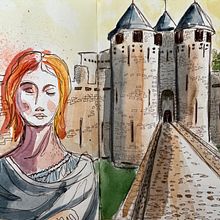 Mi proyecto del curso: Sketching artístico en acuarela: atrévete a expresar tus ideas . Un progetto di Illustrazione tradizionale, Bozzetti, Creatività, Disegno, Pittura ad acquerello e Sketchbook di Antonio Errazu - 08.10.2022