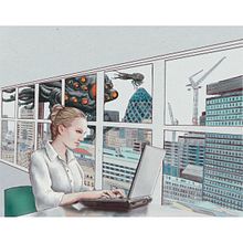 Illustration with Procreate: Draw Extraordinary Scenes by Óscar Lloréns. Traditional illustration, Painting, Drawing, Pencil Drawing, Watercolor Painting, Digital Illustration, and Children's Illustration project by June Malone - 10.08.2022