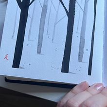 My project for course: Creative Drawing Techniques for Beginners. Design, Traditional illustration, Pencil Drawing, and Drawing project by Elena Oguchi - 10.08.2022