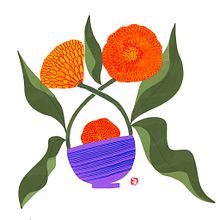 My project for course: Expressive Mixed-Media Illustration: Find Your Creative Flow. Traditional illustration, Sketching, Creativit, Artistic Drawing, and Gouache Painting project by Elena Oguchi - 10.08.2022