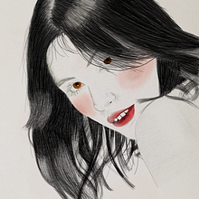 Mi proyecto del curso: Retrato ilustrado con Procreate. Traditional illustration, Vector Illustration, Digital Illustration, and Portrait Drawing project by Daigo Kamada - 10.05.2022