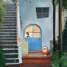 Il mio progetto del corso: Illustrazione digitale cinematografica con Photoshop . Traditional illustration, Digital Illustration, and Concept Art project by Chiara Sabiu - 10.09.2022
