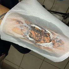 Mi proyecto del curso: Técnicas de tatuaje blackwork con línea fina. Tattoo Design project by Christopher Ramirez - 10.10.2022
