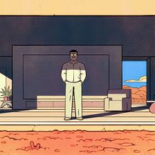 Canyon. Traditional illustration, Filmmaking, and 2D Animation project by Hugo Moreno - 10.10.2022
