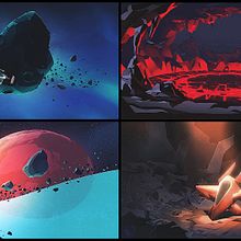 Passion x Marvel - Rocket & Groot. Een project van  Ontwerp,  Art direction y Animatie van Hugo Moreno - 10.10.2022