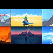 Zelda - Land of the Wild. Een project van Videogame-ontwerp,  Art direction y  Ontwerp van Hugo Moreno - 10.10.2022