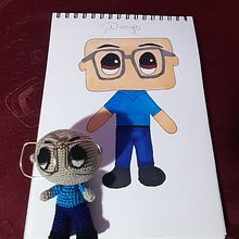 Personaje Diego Amigurumi.. Design projeto de Diego Andrés Alzate Ruiz - 10.10.2022