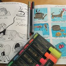 My project for course: Illustrated Life Journal: A Daily Mindful Practice. Fine Arts, Sketching, Creativit, Drawing, and Sketchbook project by Vihra Nedyalkova - 10.09.2022